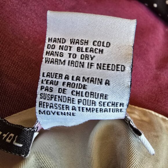 Lana Lee - Vintage Two-Piece Jacket & Skirt Set in Cream Tone, Black Polka Dots - Picture 14 of 16